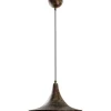 Outlet Riippuvalaisin TOM-3531-RETRO, Ø30cm, tummanruskea Retro Ja Vintage Kattovalaisimet