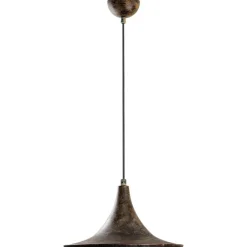 Outlet Riippuvalaisin TOM-3531-RETRO, Ø30cm, tummanruskea Retro Ja Vintage Kattovalaisimet