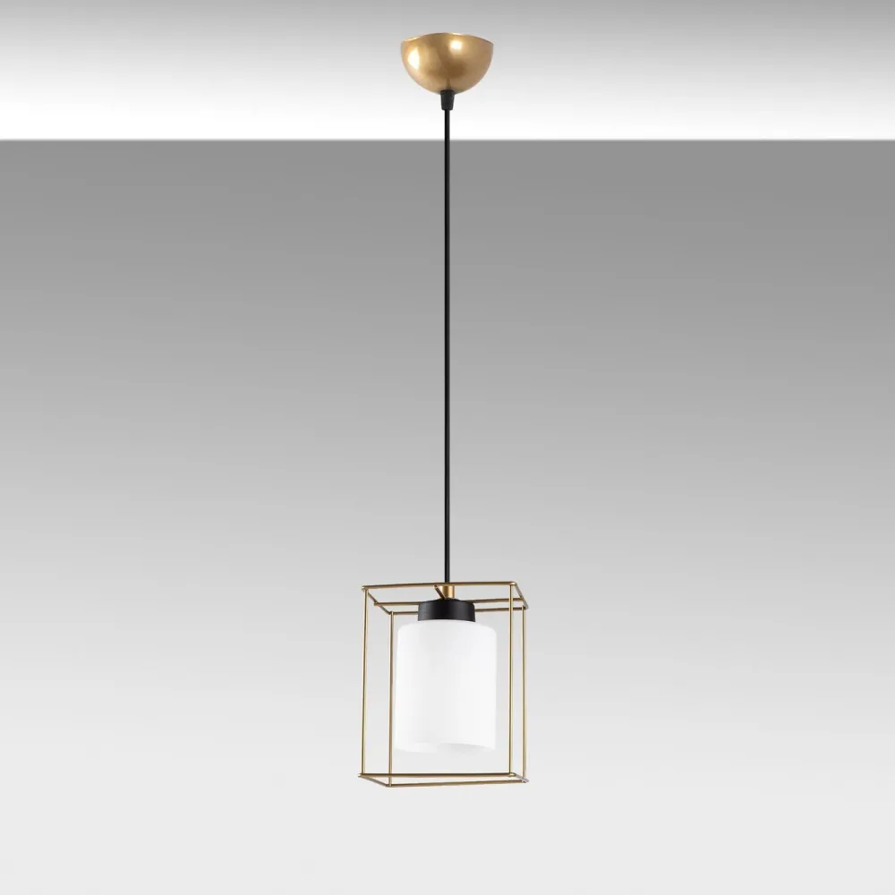 Riippuvalaisin Swank-702-6, Ø15cm, kulta*Linento Lighting New