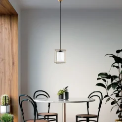 Riippuvalaisin Swank-702-6, Ø15cm, kulta*Linento Lighting New