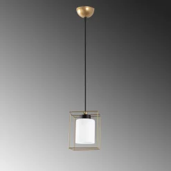 Riippuvalaisin Swank-702-6, Ø15cm, kulta*Linento Lighting New