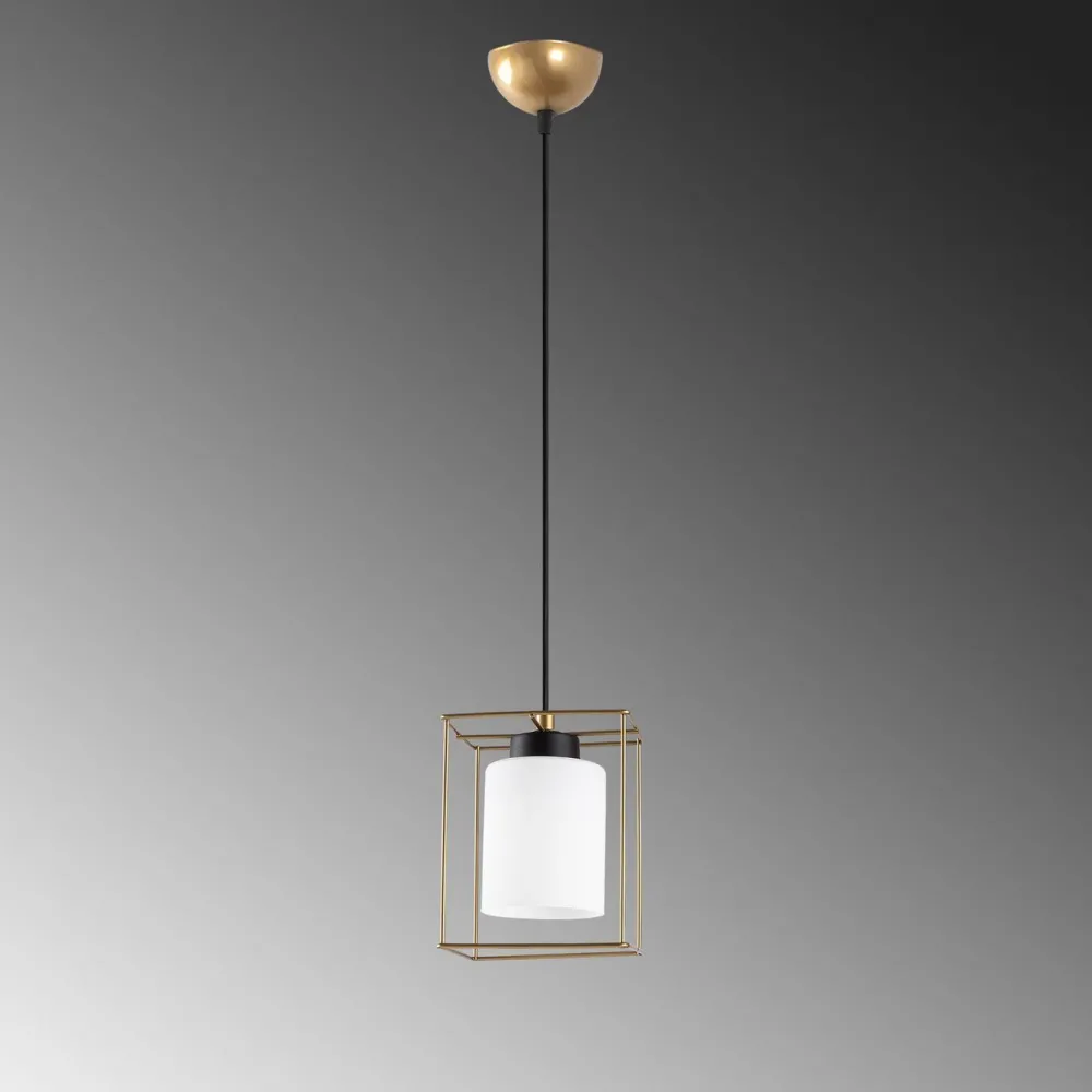 Riippuvalaisin Swank-702-6, Ø15cm, kulta*Linento Lighting New