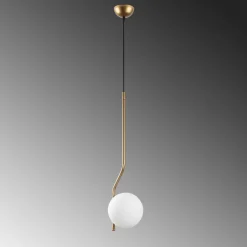 Outlet Riippuvalaisin Tulip-13819, Ø15cm, kulta Ikkunavalaisimet