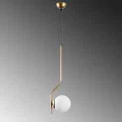 Outlet Riippuvalaisin Tulip-13819, Ø15cm, kulta Ikkunavalaisimet