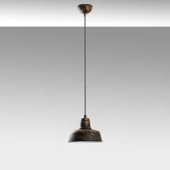 Outlet Riippuvalaisin MEMATI-181RETRO-1, Ø19cm, tummanruskea Ikkunavalaisimet