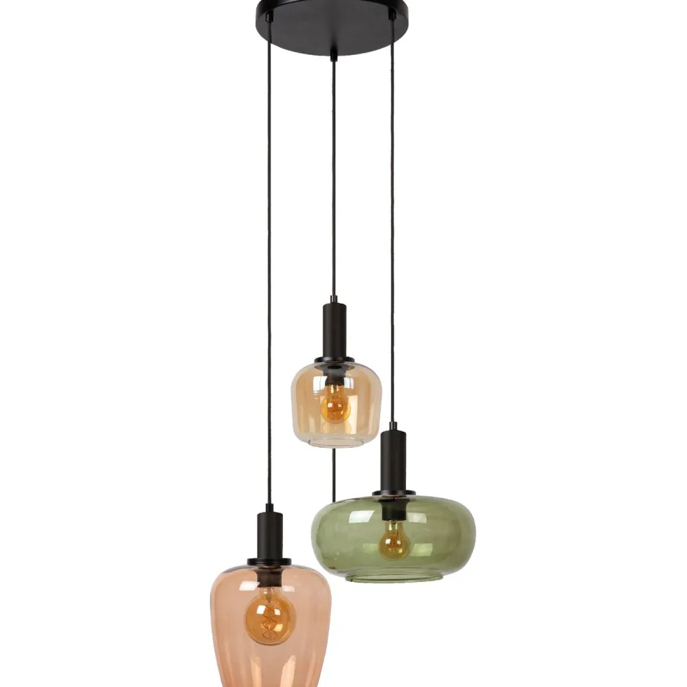 Outlet Riippuvalaisin Ilona, 51x51cm, IP20, musta Riippuvalaisimet|Kattovalaisimet