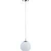 Outlet Riippuvalaisin Globe, IP44, E27, himmennettävä, kromi Ikkunavalaisimet