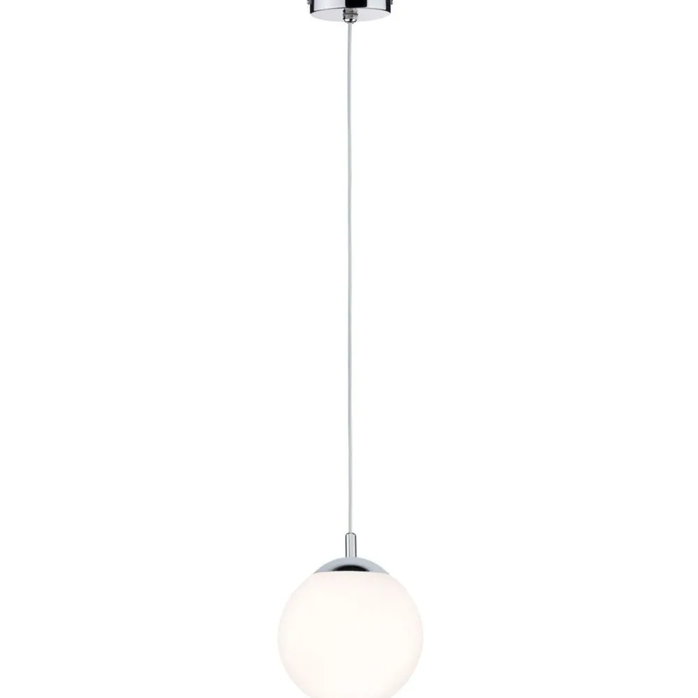 Outlet Riippuvalaisin Globe, IP44, E27, himmennettävä, kromi Ikkunavalaisimet