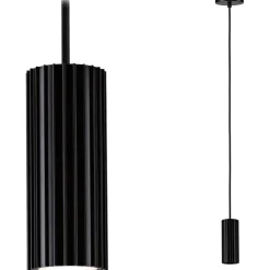 Outlet Riippuvalaisin Lirena GU10 max. 10W metalli, mattamusta Riippuvalaisimet