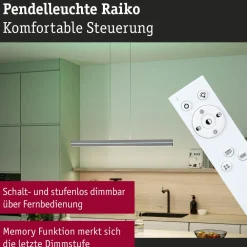Riippuvalaisin Raiko LED RGBW+ 1400lm/240lm 19W/6W, himmennettävä*Paulmann Outlet