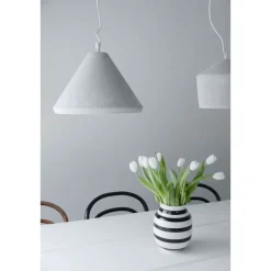 Discount Riippuvalaisin Corner 3 22 x 32 cm betoni betoni/valkoinen Design-Kattovalaisimet