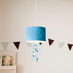 Sale Riippuvalaisin Denise, Ø30cm, sininen Lasten Valaisimet