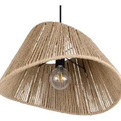 Riippuvalaisin Valerie, E27, luonnollinen väri/juutti*Trio Outlet