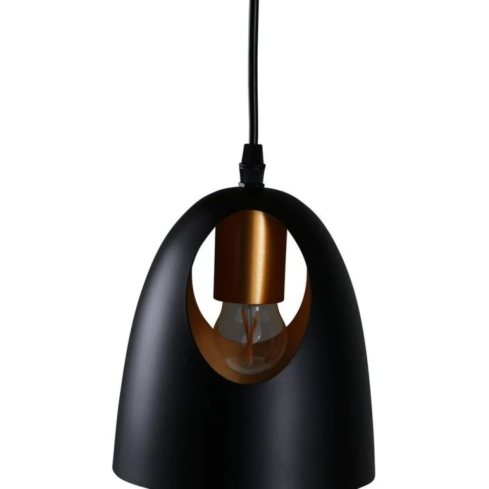 Riippuvalaisin Elda, ø150cm, musta/kupari*Venture Home