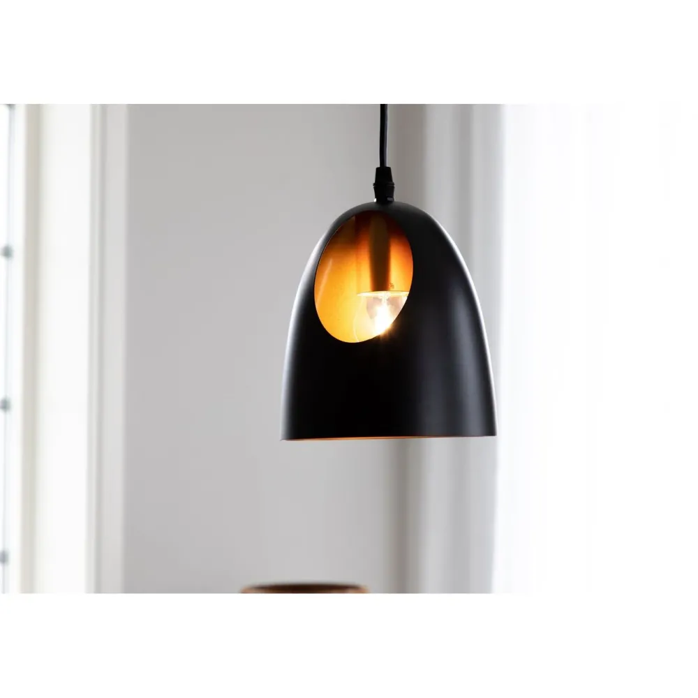 Riippuvalaisin Elda, ø150cm, musta/kupari*Venture Home