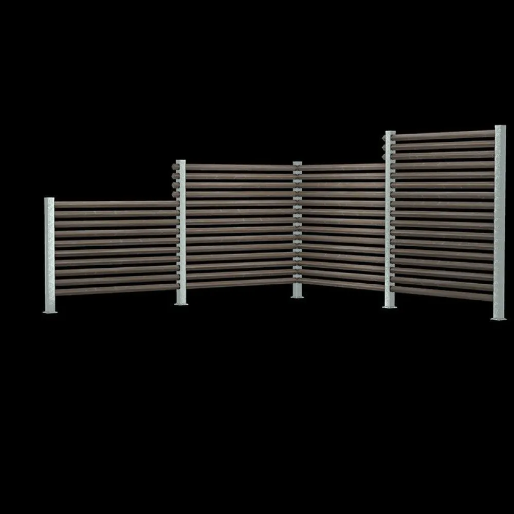 Rima Öckerö Linax 1490x45x45mm, harmaa, 6kpl*JABO New