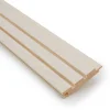 Rimapaneeli 2-valeura 15x95x2370mm, mänty, valkolakattu, päätypontattu*Jokiwood Discount