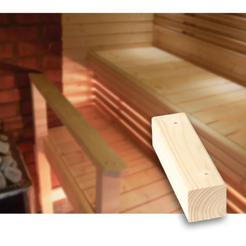 Hot Rima Tuuli Sauna SHP, 45x45mm, TK kuusi, puuvalmis Laudepuut