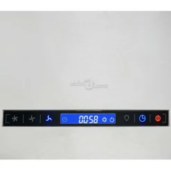 Ripustettava liesituuletin LCD 55 cm ruostumaton teräs*FinePRICE Sale