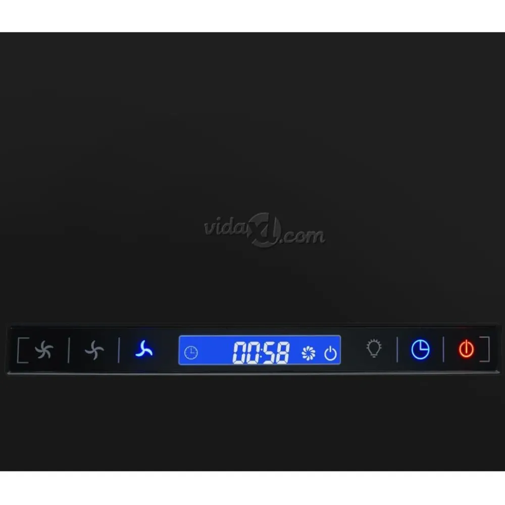 Ripustettava liesituuletin LCD 37 cm jauhemaalattu teräs Saarekeliesituulettimet