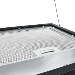 Ripustettava liesituuletin LCD 37 cm jauhemaalattu teräs Saarekeliesituulettimet