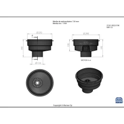 Sale Rännikaivo epäkeskeinen 110/315 mm syvä Rännikaivot