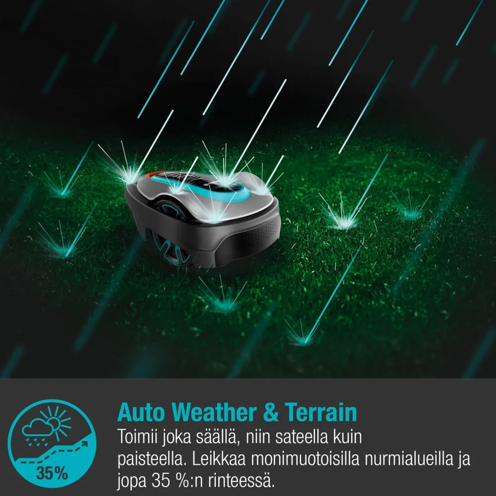 Discount Robottiruohonleikkuri Smart Sileno City 500 Lona 500 m² Robottiruohonleikkurit