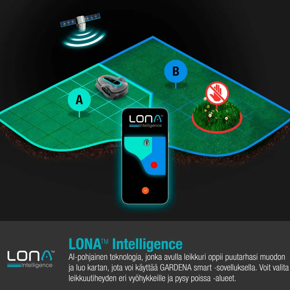 Discount Robottiruohonleikkuri Smart Sileno City 500 Lona 500 m² Robottiruohonleikkurit