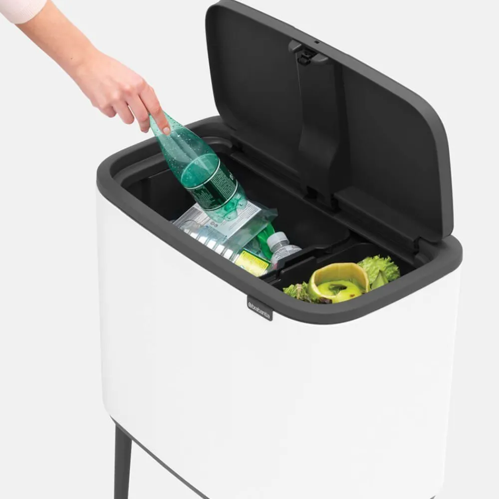 Discount Roska-astia Bo Touch Bin 11x23L eri värejä Keittiötarvikkeet