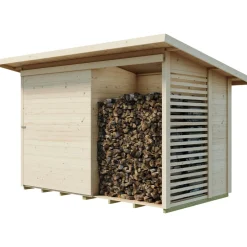 Roskakatos/pihavarasto 660 Ookila, 5.1m², liukuovella*Luoman Lillevilla Online