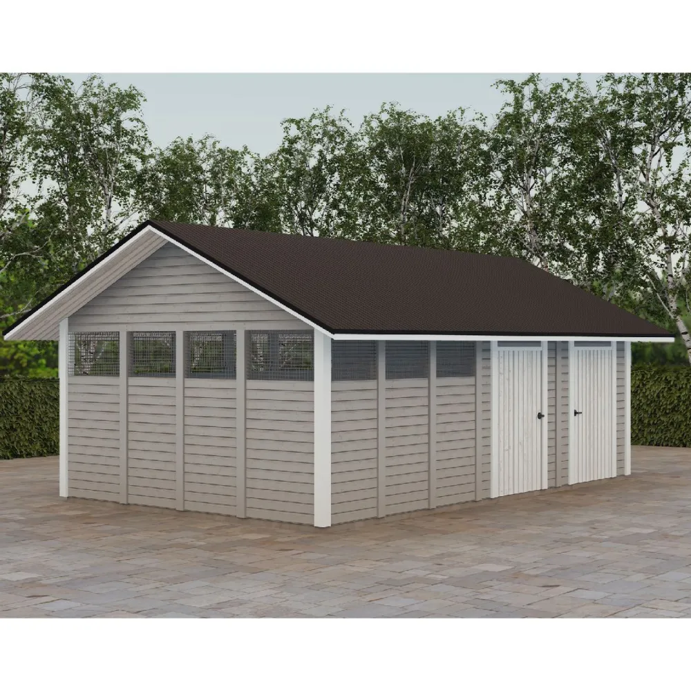Roskakatos RK30V, 7040x4236mm, 29.8m², puuvalmis*Timburg Online