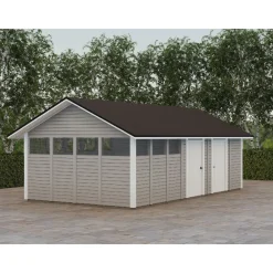 Clearance Roskakatos RK34V, 8040x4236mm, 34m², puuvalmis Roskakatokset