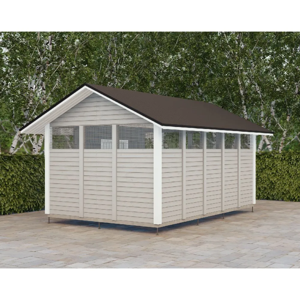 Roskakatos RK12, 3236x4040mm, 12.9m², puuvalmis*Timburg Best