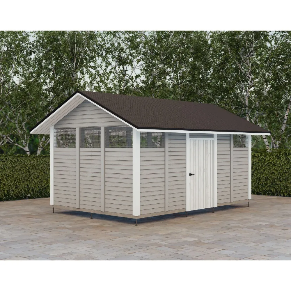 Roskakatos RK12, 3236x4040mm, 12.9m², puuvalmis*Timburg Best