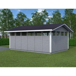 Roskakatos RK25, 6040x4236mm, 25.6m², puuvalmis*Timburg Hot