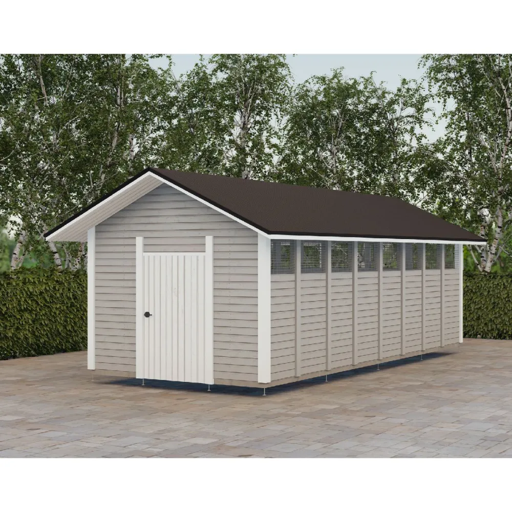 Roskakatos RK26, 7040x3236mm, 26m², puuvalmis*Timburg Best