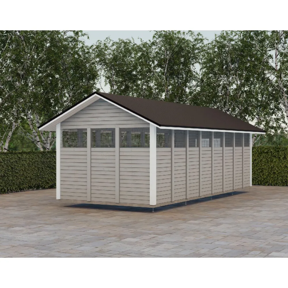 Roskakatos RK26, 7040x3236mm, 26m², puuvalmis*Timburg Best