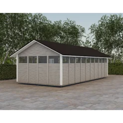 Hot Roskakatos RK43, 10040x4236mm, 42.5m², puuvalmis Roskakatokset