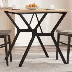 Ruokapöydän jalat Y-muoto 70x70x73 cm valurauta (57932) Huonekalut