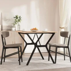 Ruokapöydän jalat Y-muoto 70x70x73 cm valurauta (57932) Huonekalut