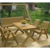 Ruokapöytä Susanna N115 160cm vihreä*Tammiston puu Outlet