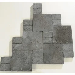 Discount Rustiikkilaatta 418x418x60mm harmaa Betonilaatat
