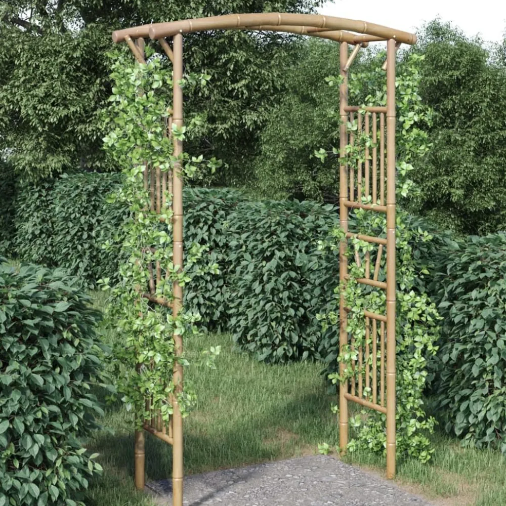 Ruusukaari bambu 118x40x187 cm*FinePRICE