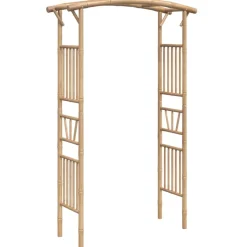 Ruusukaari bambu 118x40x187 cm*FinePRICE