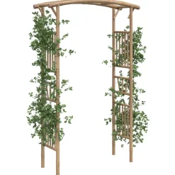 Ruusukaari bambu 118x40x187 cm*FinePRICE