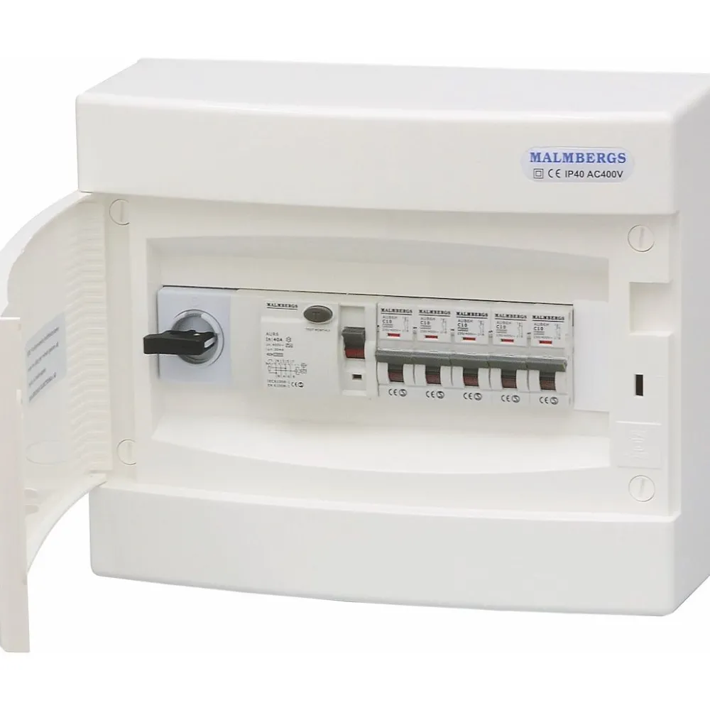 Ryhmäkeskus 1x12 modulia, IP40, pinta-asennus Ryhmäkeskukset