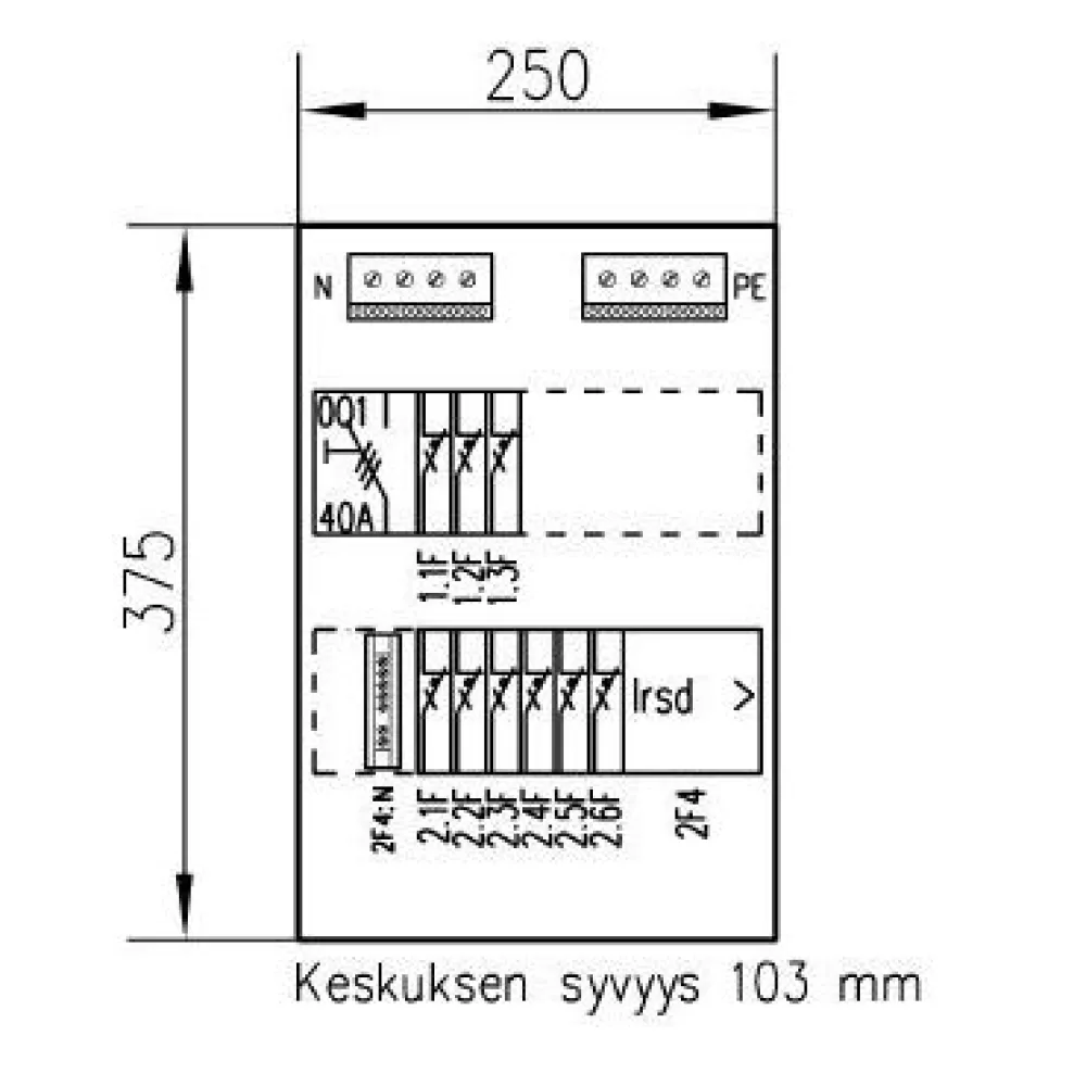 Discount Ryhmäkeskus pinta Pointer 3409 V 35A IP30 PS Ryhmäkeskukset