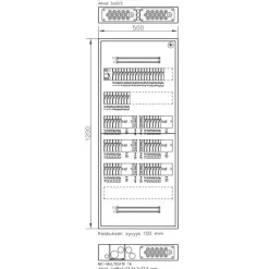 Ryhmäkeskus uppo/pinta FE Bulldog 3863 V 63A IP30 FE*UTU Hot