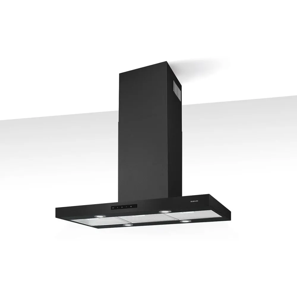 Saarekeliesituuletin AAVA 2.0, 90cm, mattamusta*Savo Clearance