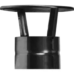 Sadehattu pyöreä Ø 205x175 mm Ø 122 mm hormille rst*Narvi New